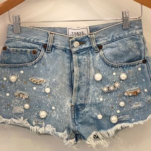Forte dei Marmi Couture Denim shorts